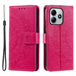 For Xiaomi Redmi Note 14 5G Case Imprinted Totem PU Leather Wallet Stand Phone Cover