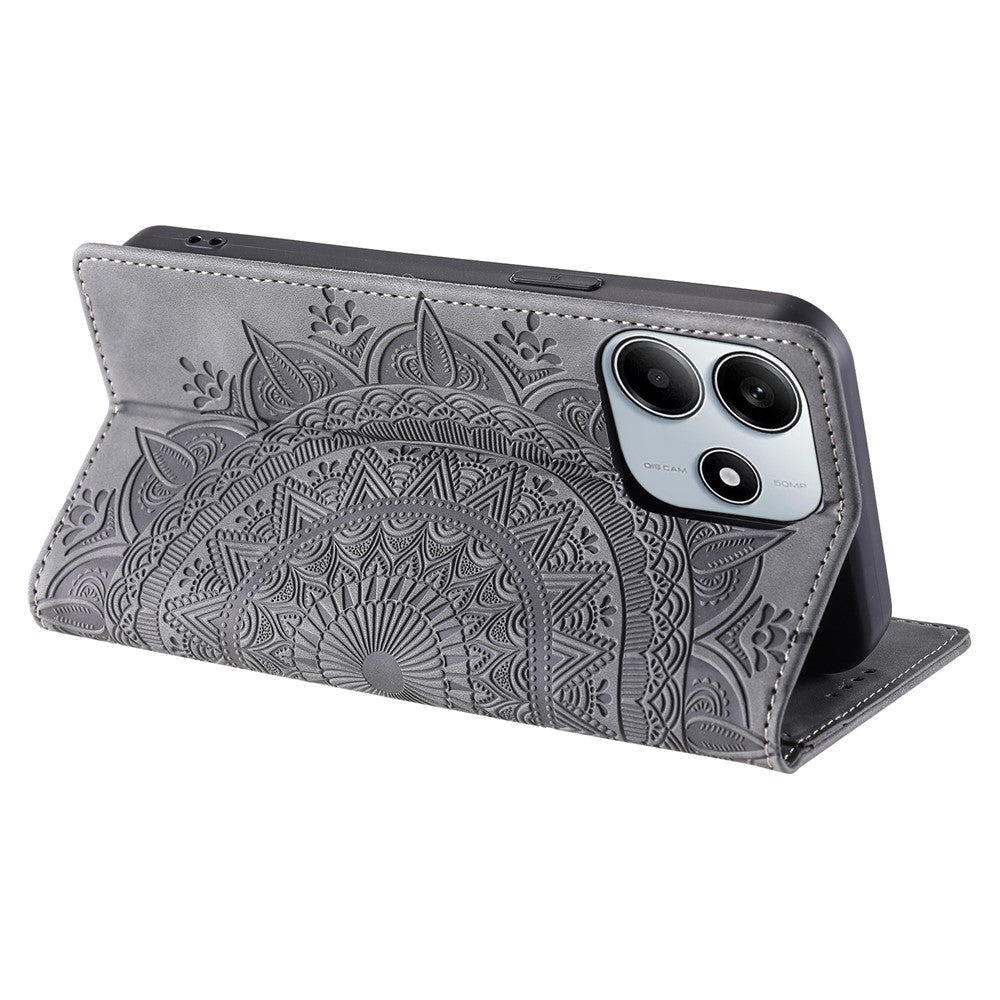 Style-010 For Xiaomi Redmi Note 14 5G Case Magnetic Closing Leather Phone Cover Pattern Imprinted