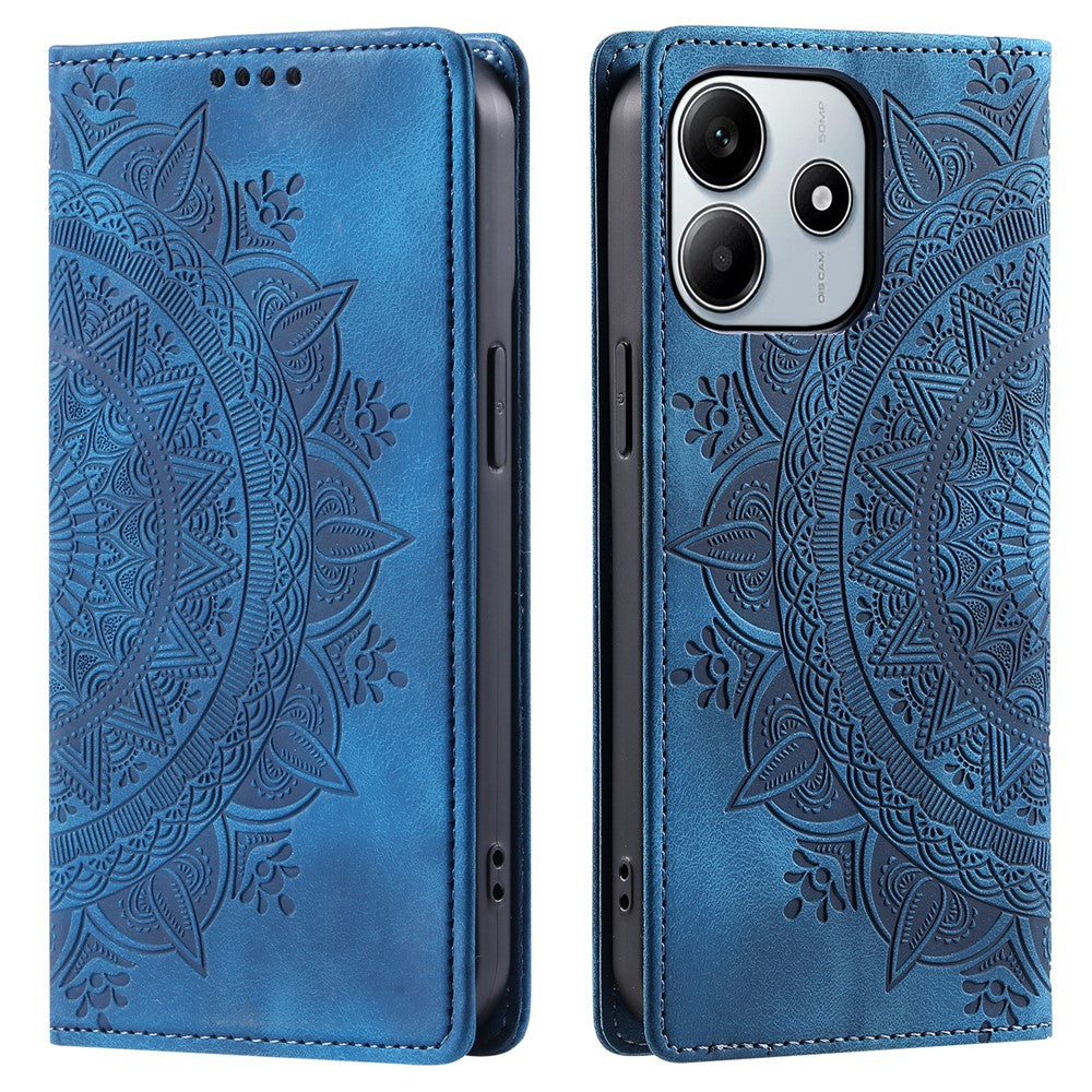 Style-010 For Xiaomi Redmi Note 14 5G Case Magnetic Closing Leather Phone Cover Pattern Imprinted
