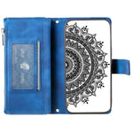 Style 006 For Xiaomi Redmi Note 14 5G Wallet Case PU Leather Phone Cover Mandala Flower Pattern