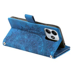 Style 006 For Xiaomi Redmi Note 14 5G Wallet Case PU Leather Phone Cover Mandala Flower Pattern