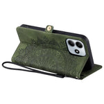 Style 016 For Xiaomi Redmi Note 14 5G Case Skin Feel Totem Imprinted Wallet Leather Phone Cover