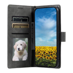 Style 018 For Xiaomi Redmi Note 14 5G Case Imprinted Totem Skin Feel Wallet Leather Phone Cover