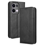 For Oppo Reno13 5G (Global) Leather Case Wallet Stand Retro Texture Phone Cover