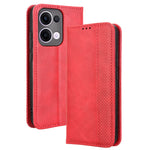 For Oppo Reno13 5G (Global) Leather Case Wallet Stand Retro Texture Phone Cover