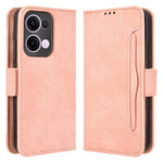 For Oppo Reno13 5G (Global) Leather Case Phone Wallet Cover with Multiple Card Slots