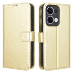 Oppo Reno13 5G (Global) Fodral Crazy Horse Texture PU Läder Plånboksfodral