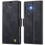 AUTSPACE For Samsung Galaxy S24 Ultra Case  A11 RFID Blocking Retro Leather Cell Phone Wallet Cover