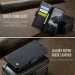AUTSPACE til Samsung Galaxy A32 5G etui A11 RFID-blokerende retro læder mobiltelefon pungcover