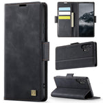 AUTSPACE til Samsung Galaxy A32 5G etui A11 RFID-blokerende retro læder mobiltelefon pungcover