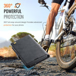 AUTSPACE til Samsung Galaxy A32 5G etui A11 RFID-blokerende retro læder mobiltelefon pungcover
