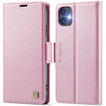 AUTSPACE Til iPhone 11 Cover A11 RFID-blokerende Retro Læder Mobiltelefon Pung Cover