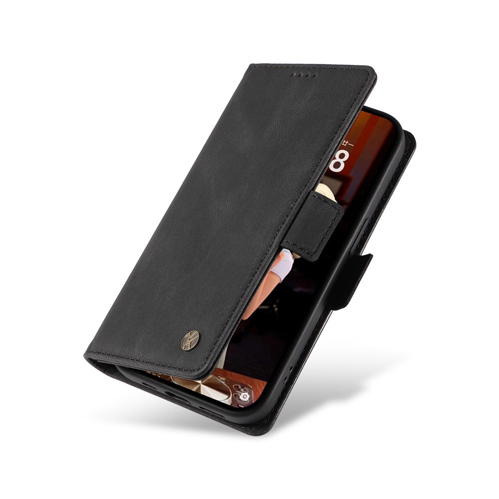 YIKATU For Honor Magic7 Pro 5G Leather Case  YK-005 Skin-touch Feeling Wallet Phone Cover