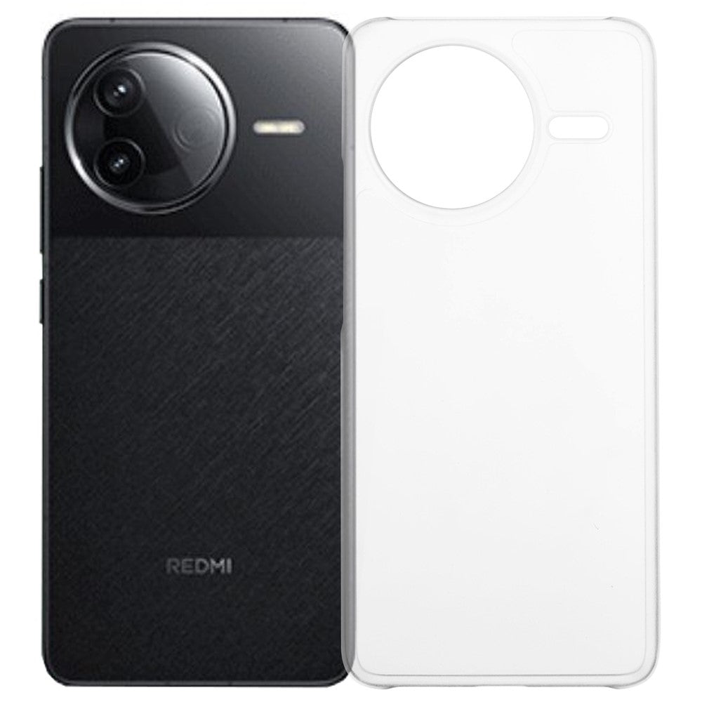 Xiaomi Poco F7 Pro 5G / Redmi K80 5G-skal Hårt PC-frostat minimalistiskt mobilskal