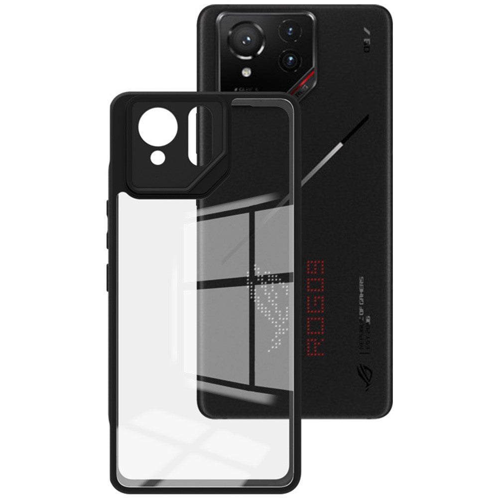 IMAK UX-9A-serie til Asus ROG Phone 9 5G / Phone 9 FE 5G / 9 Pro 5G Klar Etui TPU+PC Telefoncover Forstærkede Hjørner