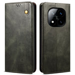 For Xiaomi Redmi Note 14 Pro+ 5G Case Crazy Horse Texture Waxy Leather Wallet Stand Phone Cover
