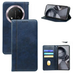 For Honor Magic7 Lite 5G / X9c 5G / X60 Pro 5G Case Hidden Magnetic Closure Calf Texture Leather Phone Cover