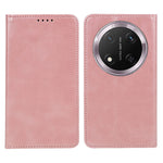 For Honor Magic7 Lite 5G / X9c 5G / X60 Pro 5G Case Strong Magnetic PU Leather Phone Cover Calf Texture
