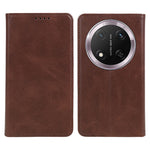 For Honor Magic7 Lite 5G / X9c 5G / X60 Pro 5G Case Strong Magnetic PU Leather Phone Cover Calf Texture