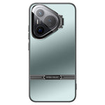 For Huawei Pura 70 Case Kickstand PC + TPU Matte Phone Cover with Lens Film