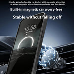 Huawei Pura 70 Magnetiskt Skal Metalllinsram Stativ PC + TPU mobilskal med Linsfilm