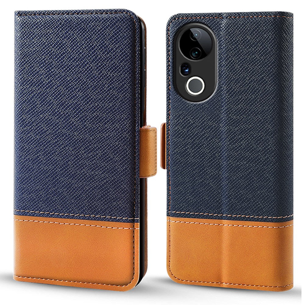 For Honor X9c Smart 5G / X60 5G etui Farve Splejsning PU Læder Pung Telefon Cover