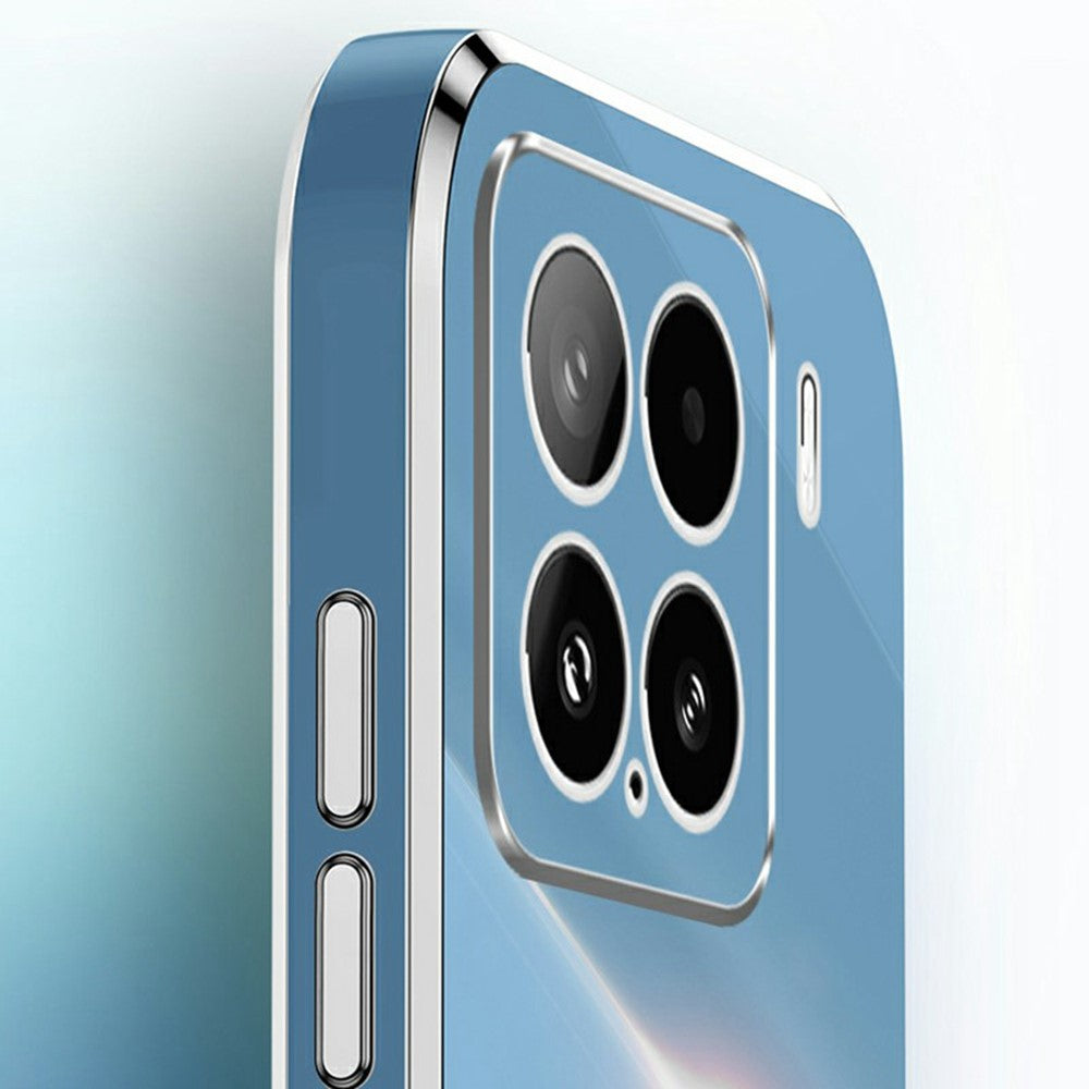 XINLI For Xiaomi 15 Case Ring Kickstand Electroplating TPU Phone Cover
