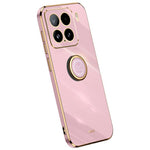 XINLI For Xiaomi 15 Case Ring Kickstand Electroplating TPU Phone Cover