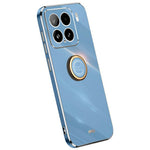XINLI For Xiaomi 15 Case Ring Kickstand Electroplating TPU Phone Cover