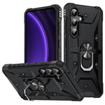 For Samsung Galaxy A16 5G / 4G Case PC+ TPU Anti-Drop Phone Cover with Ring Kickstand