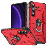 For Samsung Galaxy A16 5G / 4G Case PC+ TPU Anti-Drop Phone Cover with Ring Kickstand