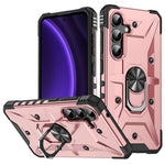 For Samsung Galaxy A16 5G / 4G Case PC+ TPU Anti-Drop Phone Cover with Ring Kickstand