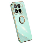 XINLI For Xiaomi 15 Pro Case Ring Kickstand Electroplating TPU Phone Cover