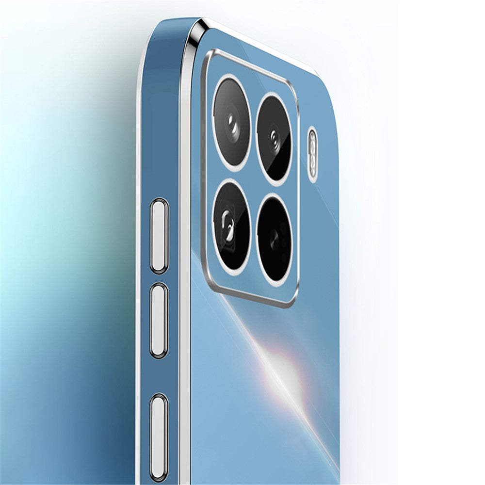 XINLI For Xiaomi 15 Pro Case Ring Kickstand Electroplating TPU Phone Cover