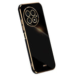 XINLI För OnePlus 13 Skal TPU mobilskal med Galvaniserad Ram