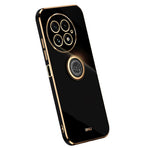 XINLI For OnePlus 13 Case Ring Kickstand Electroplating TPU Phone Cover