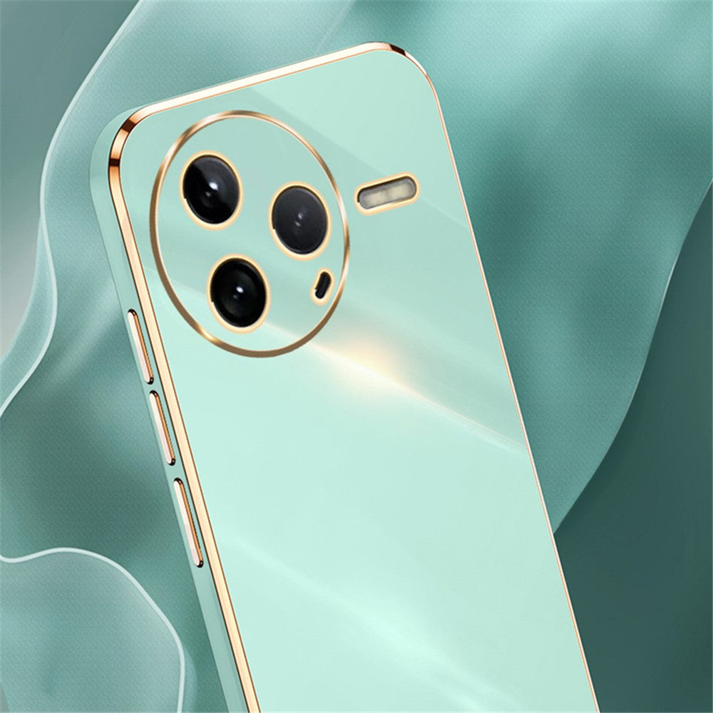 XINLI For Xiaomi Poco F7 Pro 5G / Redmi K80 5G Case TPU Phone Cover with Electroplating Frame