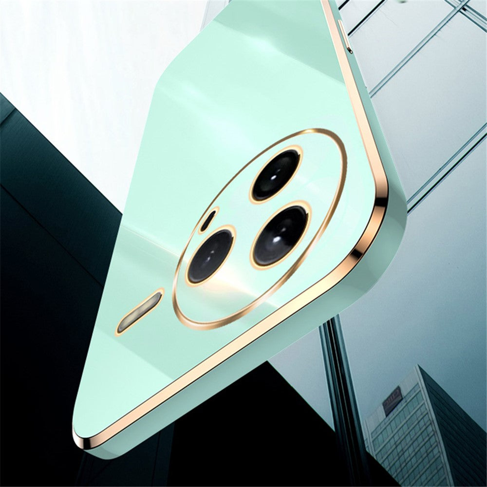 XINLI For Xiaomi Poco F7 Pro 5G / Redmi K80 5G Case TPU Phone Cover with Electroplating Frame
