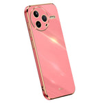 XINLI For Xiaomi Poco F7 Pro 5G / Redmi K80 5G Case TPU Phone Cover with Electroplating Frame