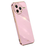 XINLI For Xiaomi Poco F7 Pro 5G / Redmi K80 5G Case TPU Phone Cover with Electroplating Frame