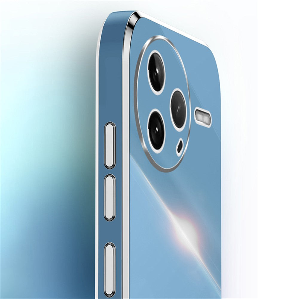 XINLI For Xiaomi Poco F7 Pro 5G / Redmi K80 5G Case Ring Kickstand Electroplating TPU Phone Cover