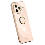 XINLI For Xiaomi Poco F7 Pro 5G / Redmi K80 5G Case Ring Kickstand Electroplating TPU Phone Cover