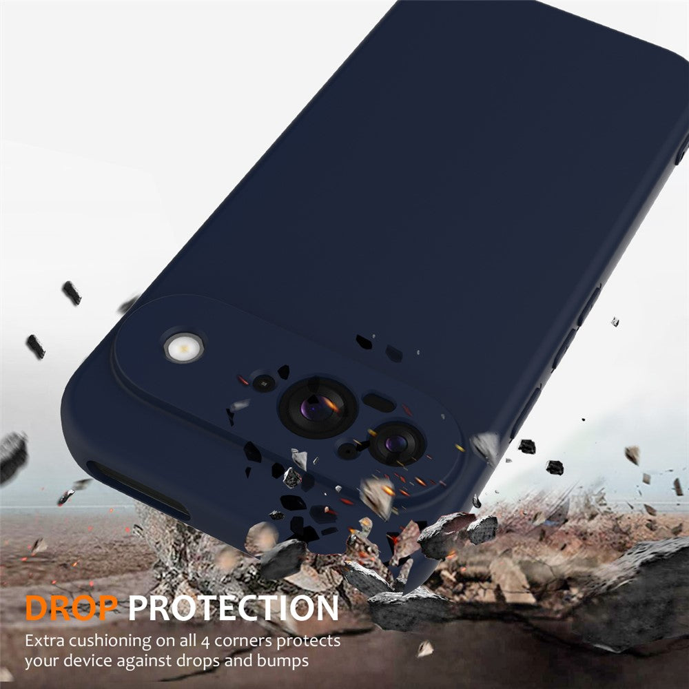 Til Google Pixel 9 Magnetisk Cover i Flydende Silikone med Snor