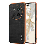 AZNS For Honor Magic7 Lite 5G / X9c 5G / X60 Pro 5G Case Electroplating Crocodile Texture PU + TPU Phone Cover