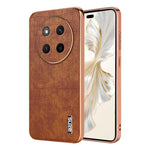 AZNS For Honor Magic7 Lite 5G / X9c 5G / X60 Pro 5G Case Electroplating Crocodile Texture PU + TPU Phone Cover