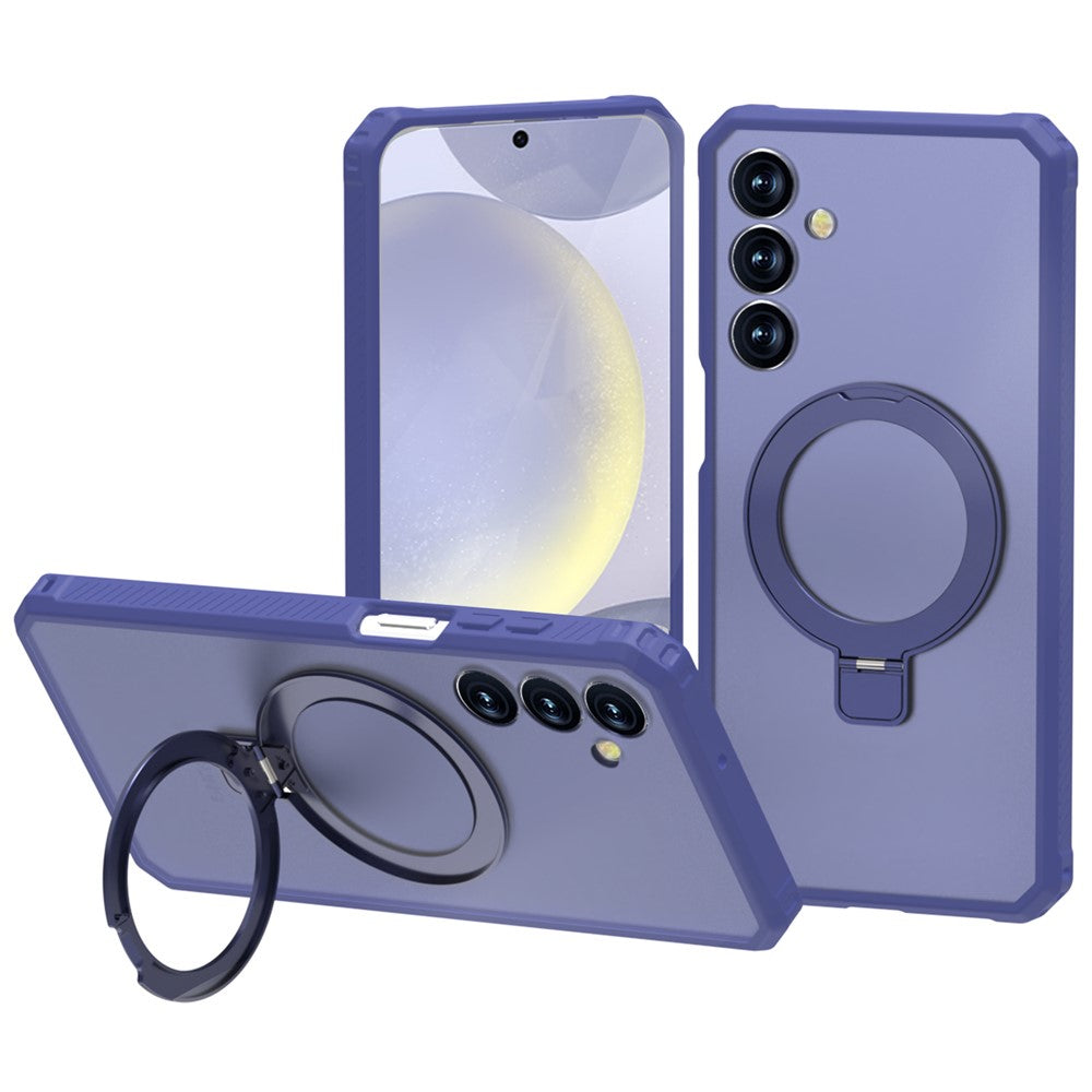 Til Samsung Galaxy A16 5G / 4G Magnetisk Etui Kickstand TPU + PC Anti-fald Telefoncover