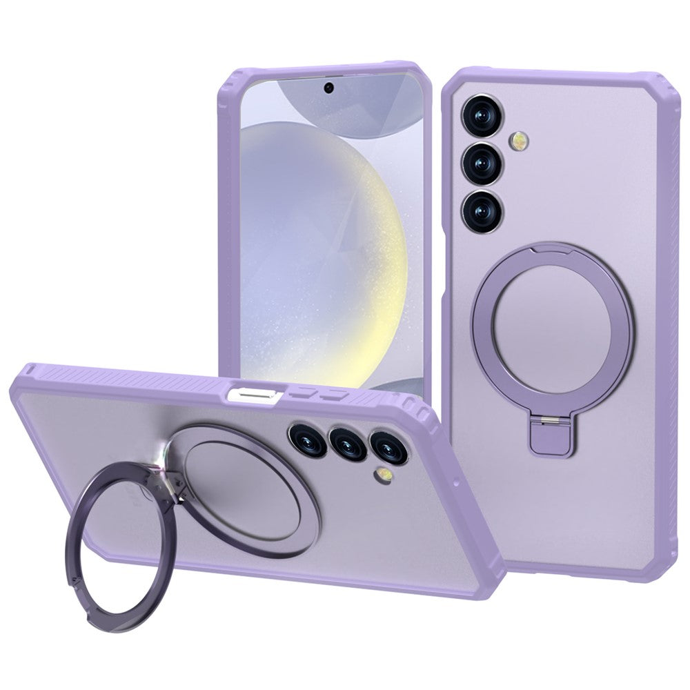 Til Samsung Galaxy A16 5G / 4G Magnetisk Etui Kickstand TPU + PC Anti-fald Telefoncover