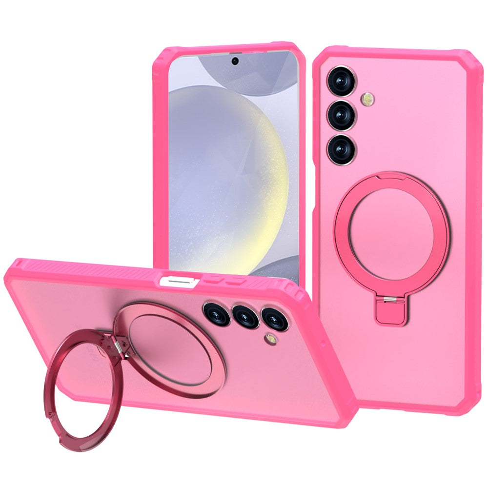 Til Samsung Galaxy A16 5G / 4G Magnetisk Etui Kickstand TPU + PC Anti-fald Telefoncover