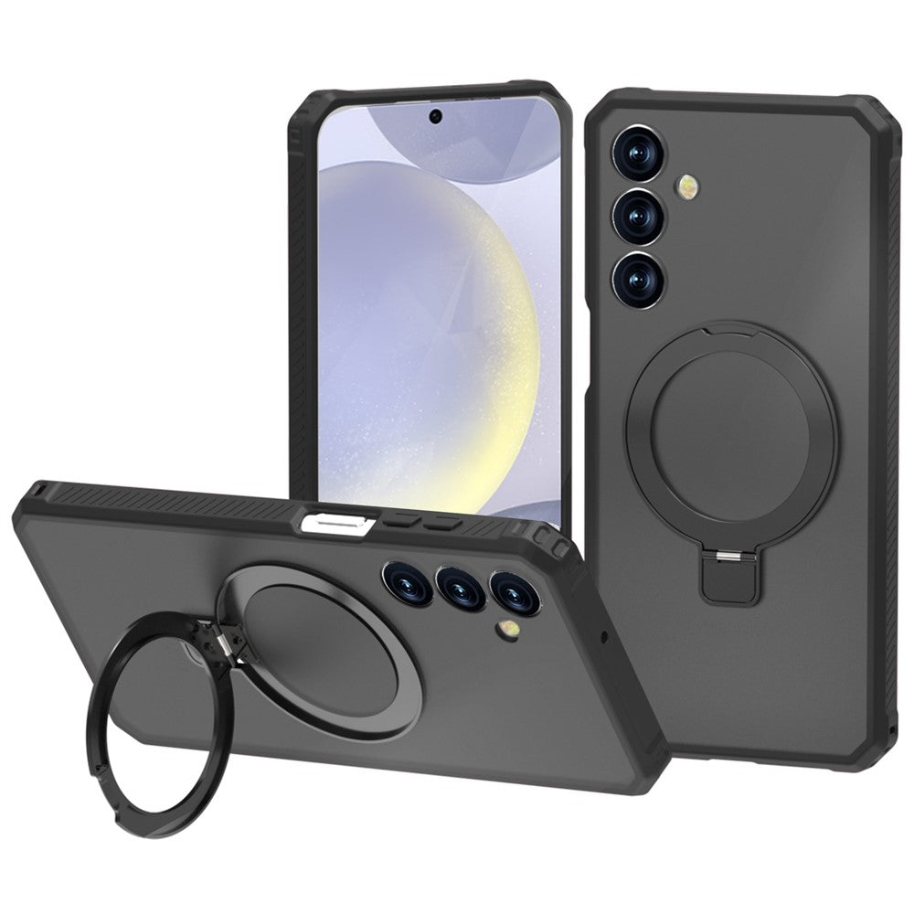 Til Samsung Galaxy A16 5G / 4G Magnetisk Etui Kickstand TPU + PC Anti-fald Telefoncover
