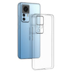 HD-transparent mobilcover til Xiaomi 12T 5G / Redmi K50 Ultra 5G, ultratyndt faldsikkert mobilcover i blød TPU til bagsiden